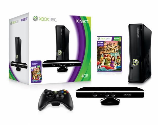 X-box 360 slim com kinect